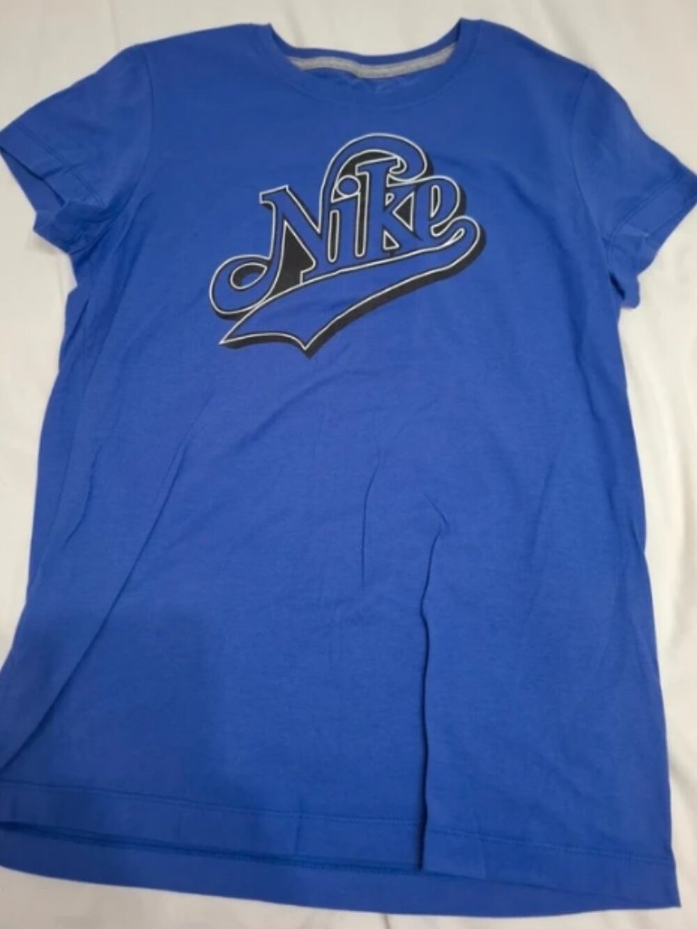 NIKE SPORTSWEAR Classic Blue Short Sleeve T-shirt